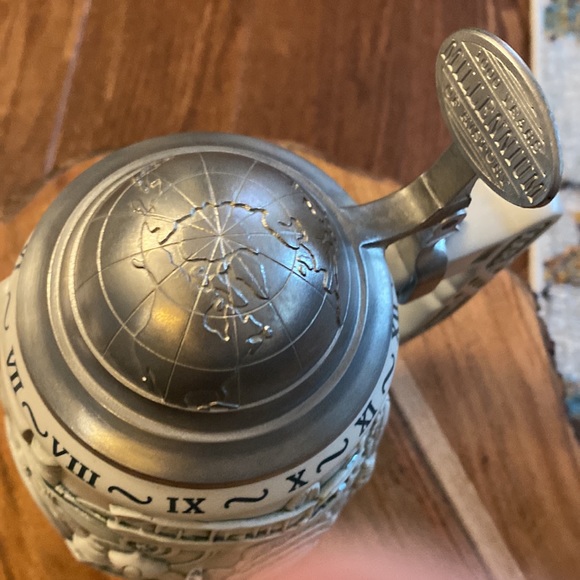 Vintage MILLENNIUM embossed stein mug - Picture 7 of 16